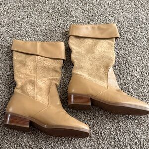 Tan Boots